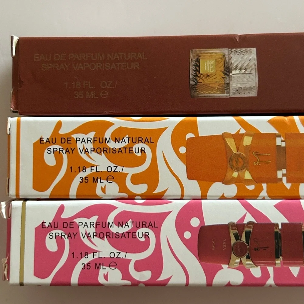 LOT OF 3 Yara Eau De Parfum Spray (travel sizes) | BRAND NEW